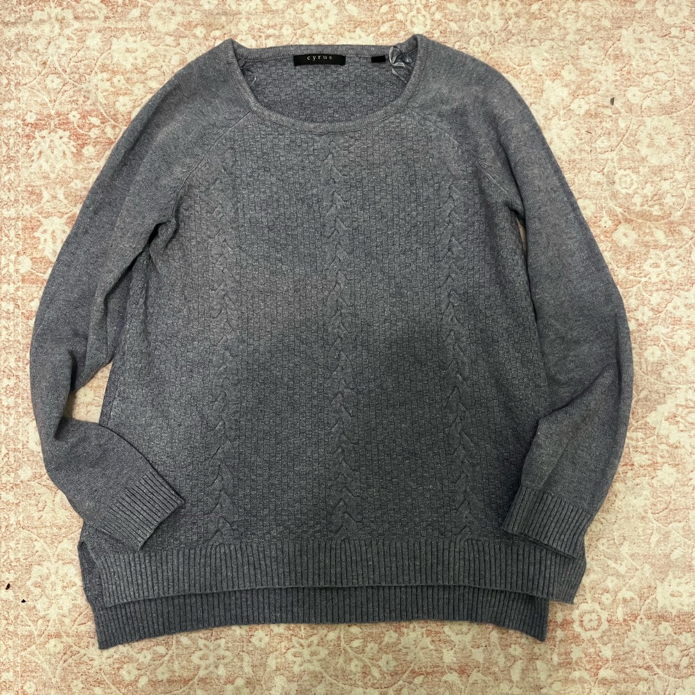 Light Blue Crewneck  Sweater